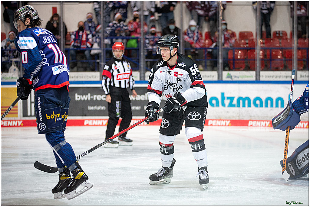 PENNY DEL; Iserlohn Roosters- Koelner Haie; Iserlohn, 05.12.2021